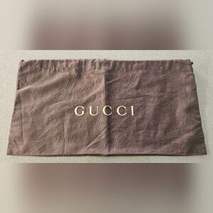 Gucci Brown Dust Bag